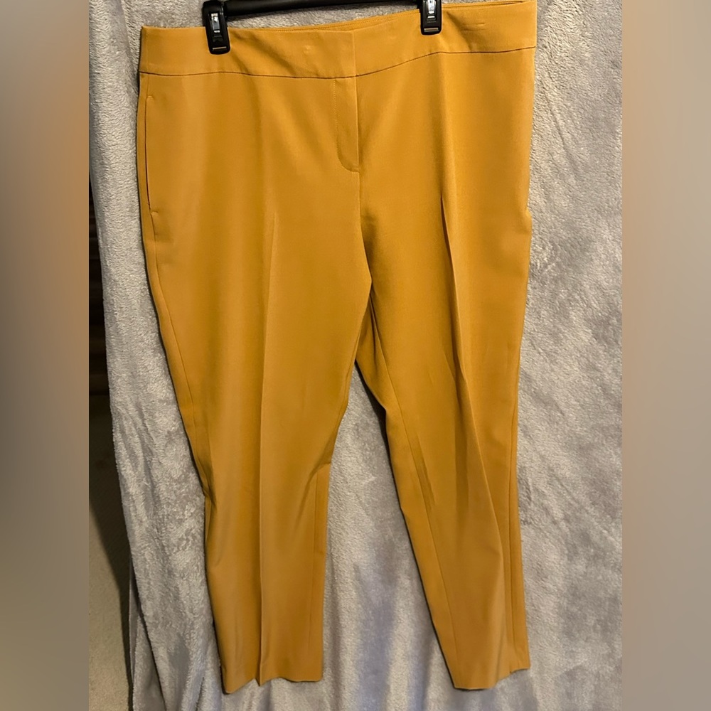 Black Label by Evan-Picone Womens Classic Fit Straight Suit Pants - size 18